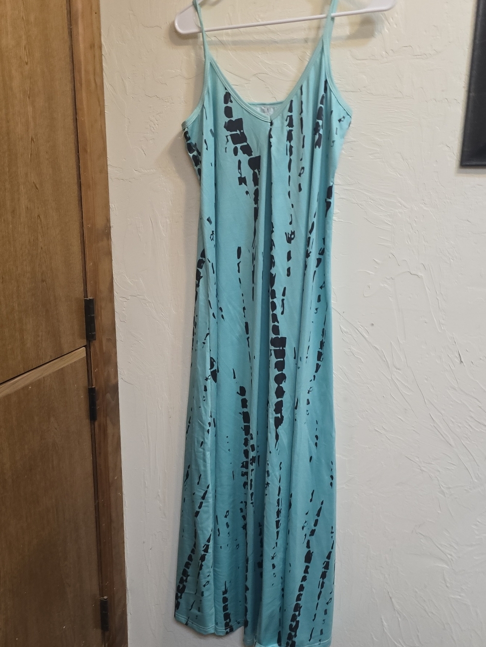 Tye Dye Print Maxi Dress